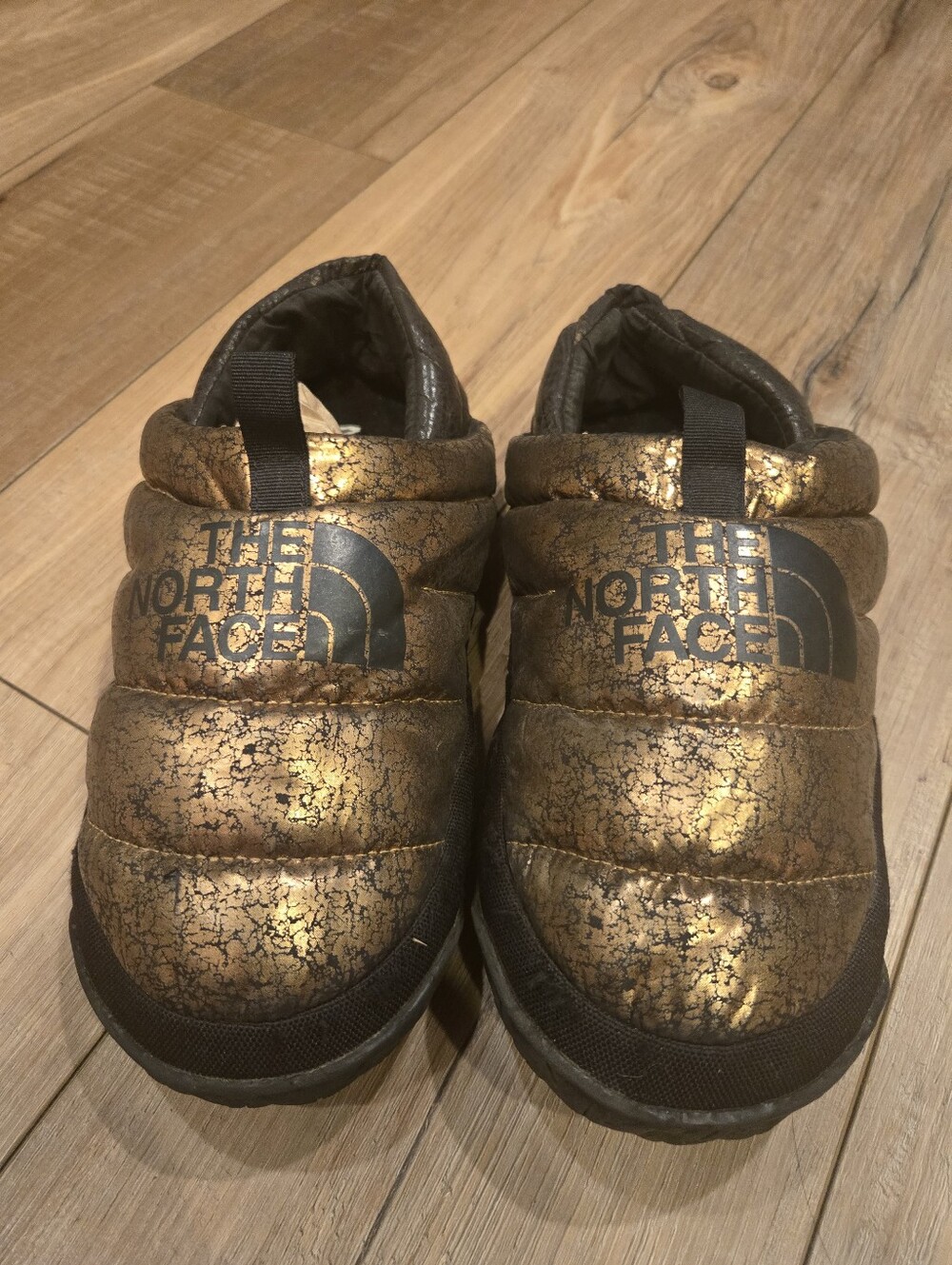 Women’s The North Face Gold Slip‑On Shoes • Size 8